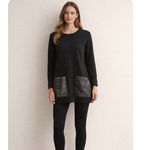 J. Crew Sweater in Classic Black SMALL